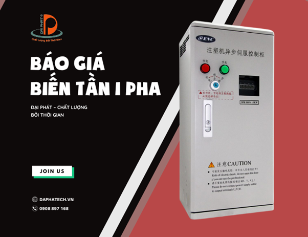 báo giá biến tần 1 pha