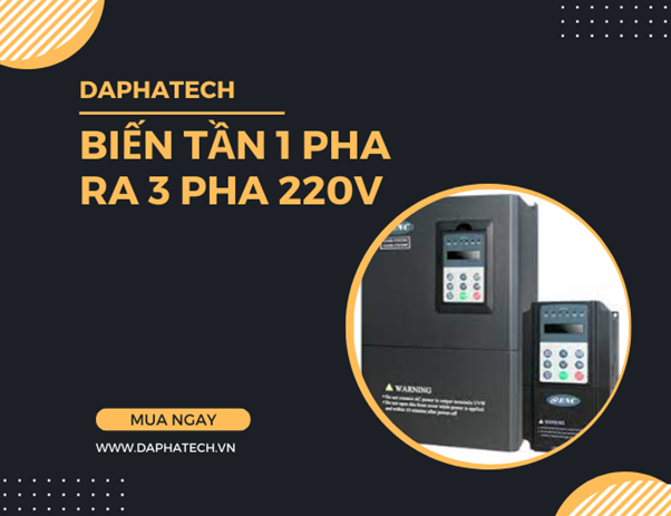 Mua biến tần 1 pha tại Đại Phát